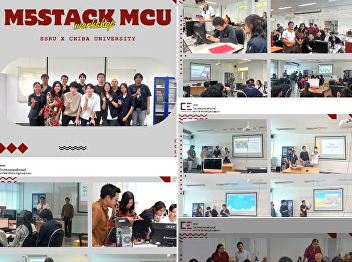 The Engineering Department, led by the
Robotics Engineering, Computer
Engineering, Engineering Management, and
Industrial Arts and Science programs, in
collaboration with Chiba University,
Japan, organized a hands-on workshop on
the M5Stack microcontrolle